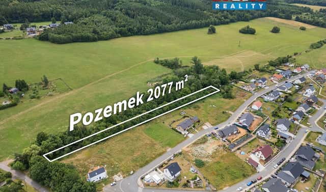 Prodej pozemku 2 077 m², Nový Jáchymov, okres Beroun