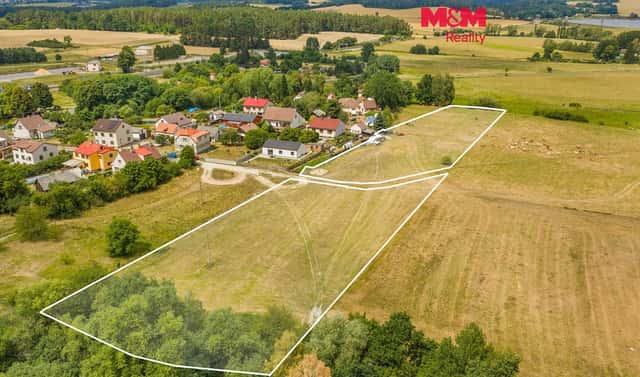 Prodej stavebního pozemku 11 235 m², Olšany, okres Klatovy