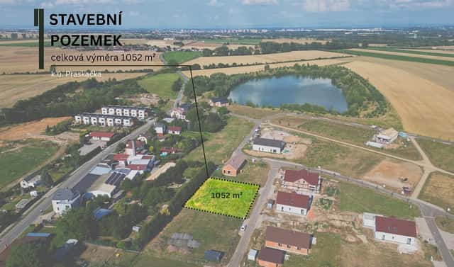 Prodej stavebního pozemku 1 052 m², Praskačka, okres Hradec Králové