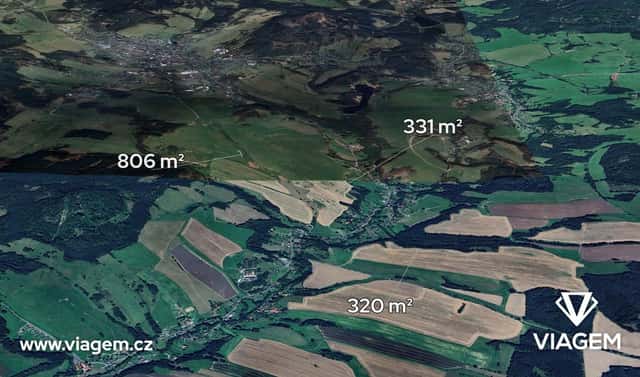 Prodej pole 1 457 m², Cvikov, okres Česká Lípa