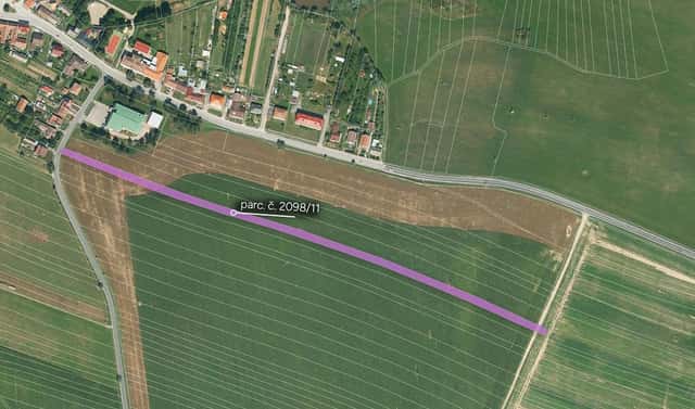 Prodej pole 5 761 m², Předín, okres Třebíč