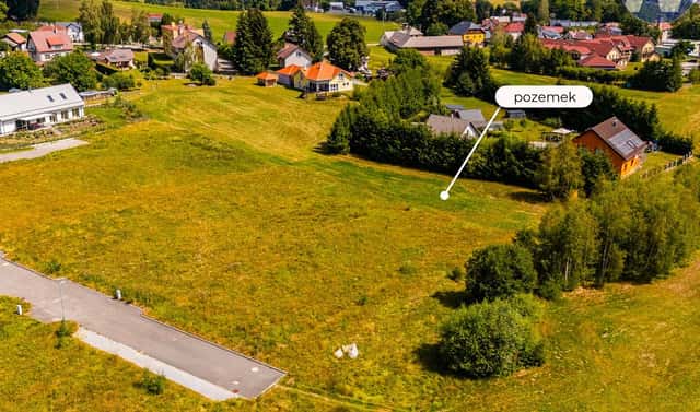 Prodej stavebního pozemku 1 563 m², Zdíkov, okres Prachatice
