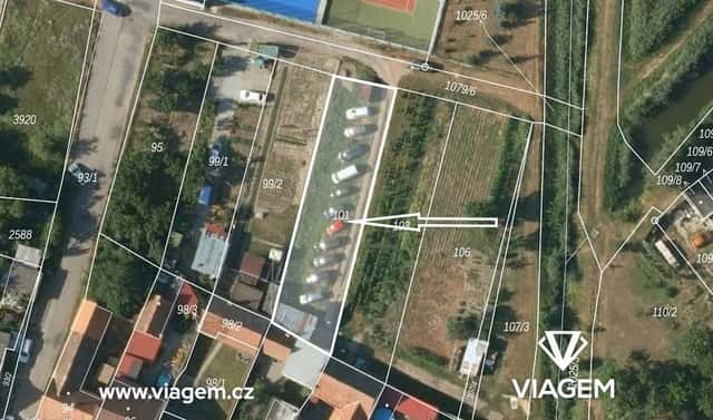 Prodej stavebního pozemku 269 m², Starovice, okres Břeclav