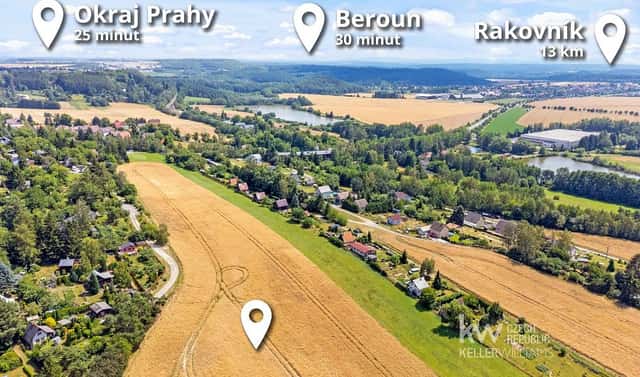 Prodej stavebního pozemku 10 693 m², Nové Strašecí, okres Rakovník