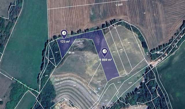 Prodej louky 4 992 m², Břasy, okres Rokycany