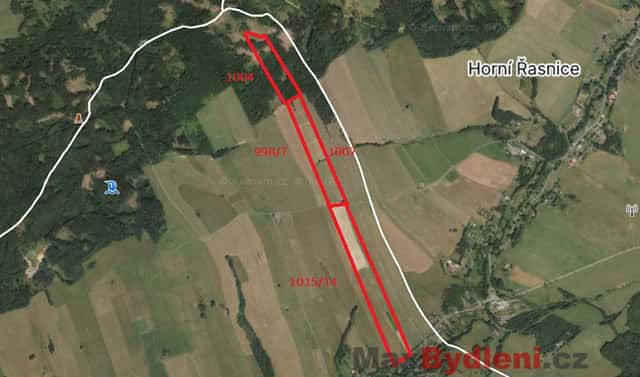 Prodej pole 284 223 m², Dolní Řasnice, okres Liberec