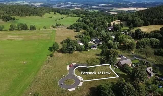 Prodej stavebního pozemku 1 217 m², Merklín – Oldřiš, okres Karlovy Vary