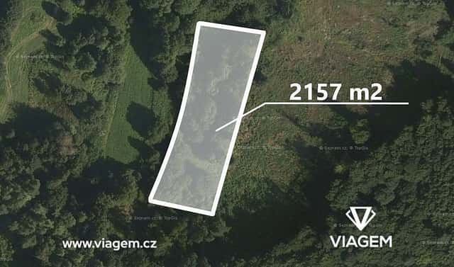 Prodej lesa 921 m², Jablůnka, okres Vsetín