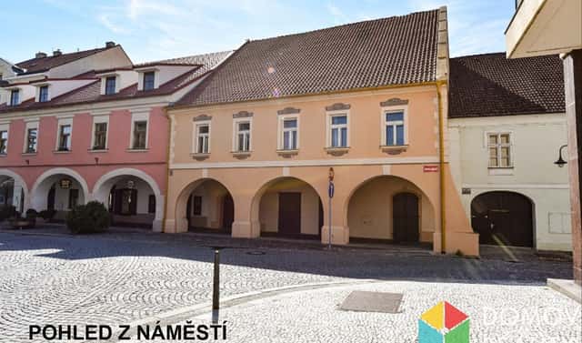 Prodej domu 280 m² s pozemkem 2 019 m², Husovo náměstí, Benátky nad Jizerou – Benátky nad Jizerou I, okres Mladá Boleslav