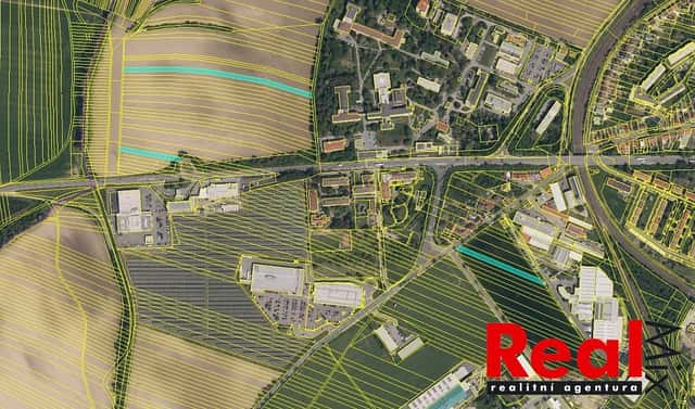 Prodej komerčního pozemku 49 606 m², Kyjov, okres Hodonín