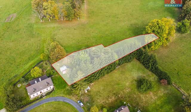 Prodej stavebního pozemku 1 294 m², Hranice – Studánka, okres Cheb