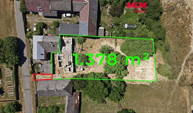 Prodej stavebního pozemku 1 378 m², Slavětín, okres Olomouc