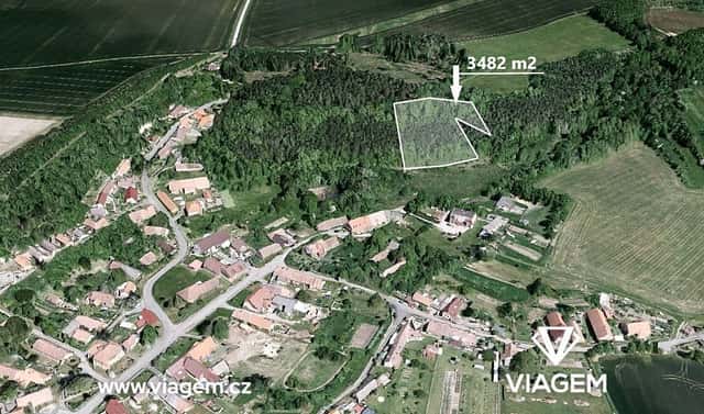 Prodej lesa 3 501 m², Vinaře, okres Kutná Hora