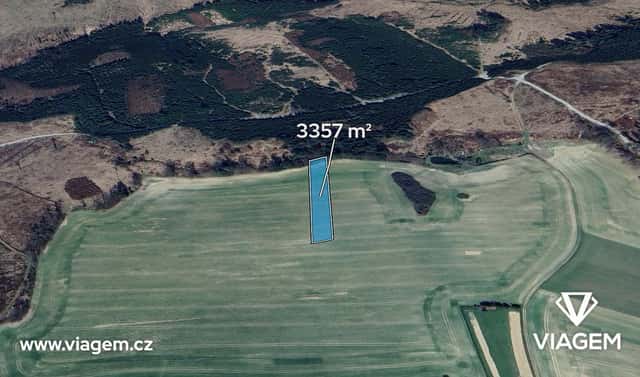 Prodej pole 2 517 m², Doubravice nad Svitavou, okres Blansko