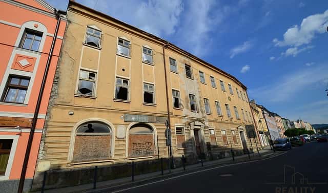 Prodej ubytovacího objektu 2 512 m², nám. Svobody, Zlaté Hory, okres Jeseník
