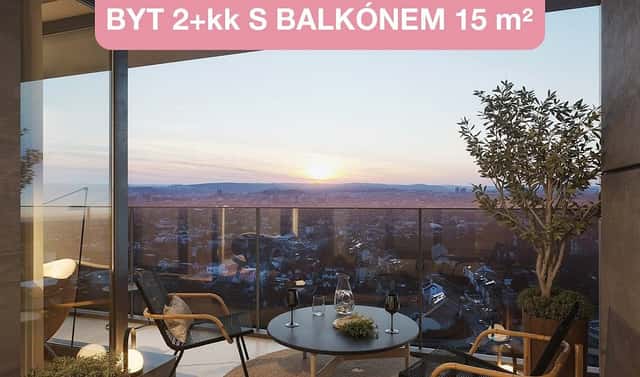 Prodej bytu 2+kk 51 m², Brno, okres Brno-město