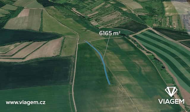 Prodej pole 3 082 m², Archlebov, okres Hodonín