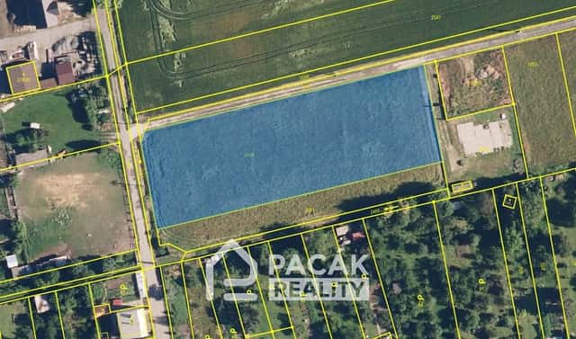 Prodej stavebního pozemku 5 516 m², Grygov, okres Olomouc