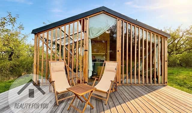Tiny house, který si můžete odvézt s sebou 16 m2 Dobříš, Praha