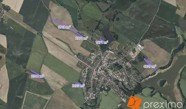 Prodej pole 1 515 m², Kardašova Řečice, okres Jindřichův Hradec