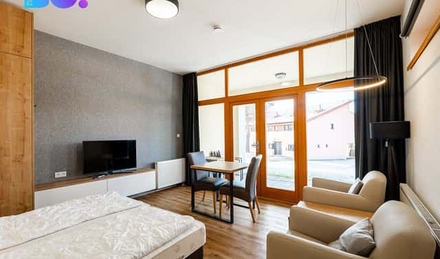 Prodej bytu 1+kk 50 m², Lipno nad Vltavou – Slupečná, okres Český Krumlov