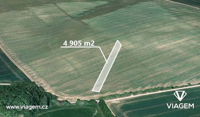 Prodej pole 1 376 m², Ořechov, okres Uherské Hradiště