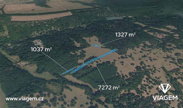 Prodej pole 4 230 m², Kněždub, okres Hodonín