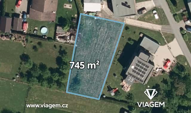 Prodej zahrady 745 m², Kateřinice, okres Nový Jičín