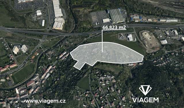Prodej stavebního pozemku 66 823 m², Trmice, okres Ústí nad Labem