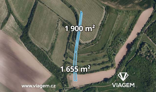 Prodej pole 711 m², Uherčice, okres Břeclav