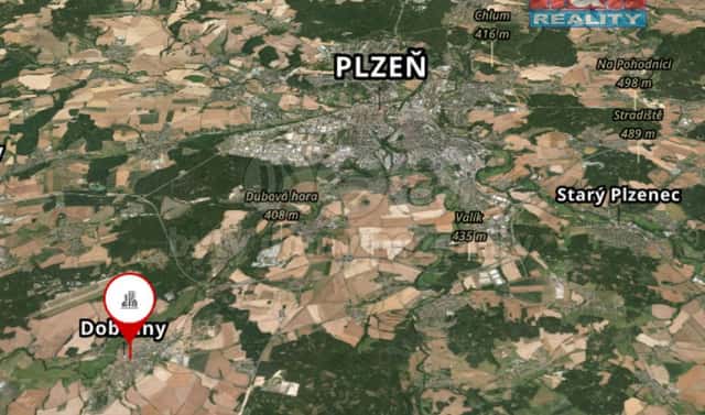 Prodej pole 19 549 m², Dobřany, okres Plzeň-jih