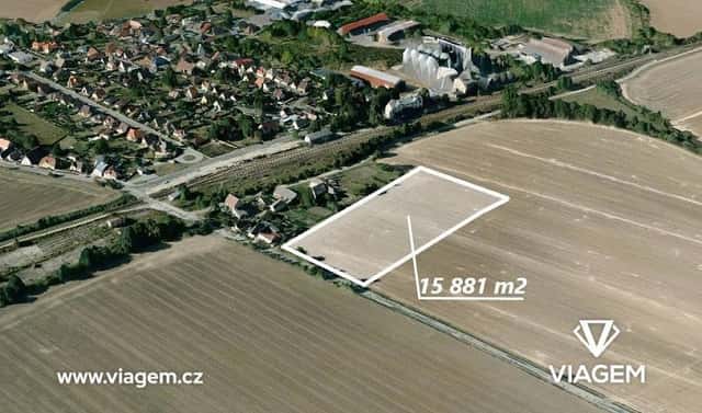 Prodej pole 2 646 m², Chotětov, okres Mladá Boleslav