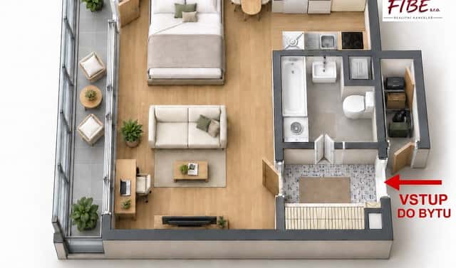 Prodej bytu 1+kk 34 m², Lovosická, Praha 9 – Prosek