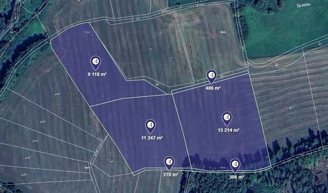 Prodej pole 36 741 m², Životice, okres Plzeň-jih
