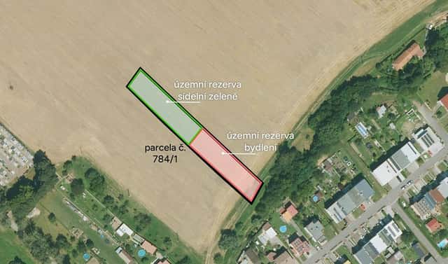 Prodej stavebního pozemku 1 085 m², Opatovice, okres Přerov