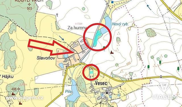 Prodej stavebního pozemku 3 108 m², Kovářov, okres Písek