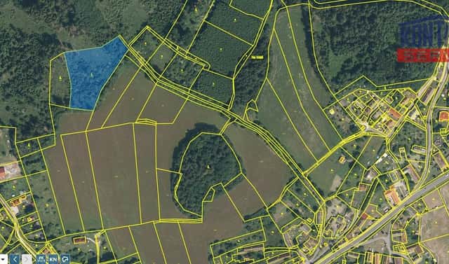 Prodej lesa 6 402 m², Oselce, okres Plzeň-jih