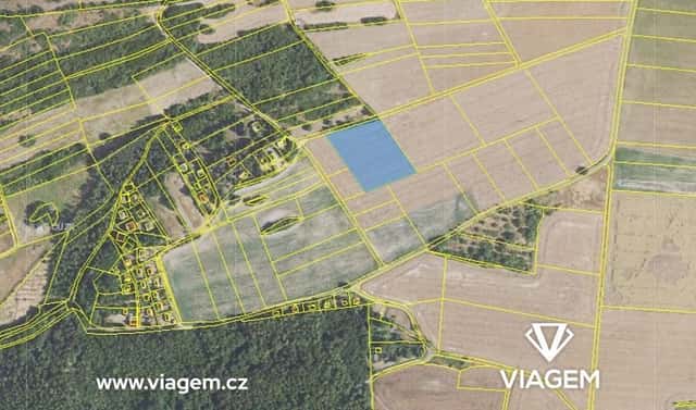 Prodej pole 2 286 m², Sýkořice, okres Rakovník