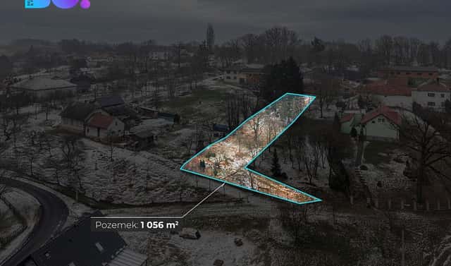 Prodej stavebního pozemku 1 056 m², Jeseník nad Odrou, okres Nový Jičín