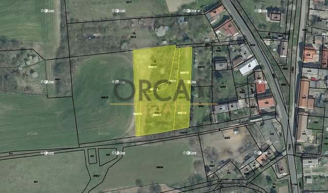 Prodej stavebního pozemku 629 m², Hoštka, okres Litoměřice