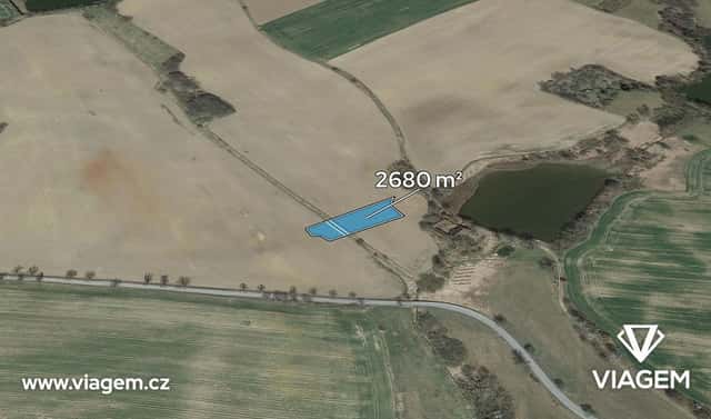 Prodej pole 2 680 m², Tučapy, okres Tábor