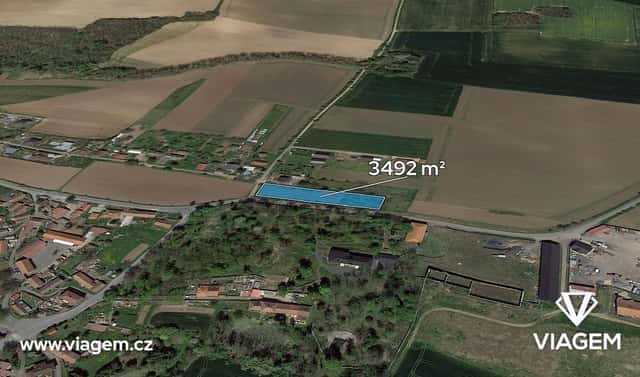 Prodej zahrady 1 018 m², Polní Voděrady, okres Kolín