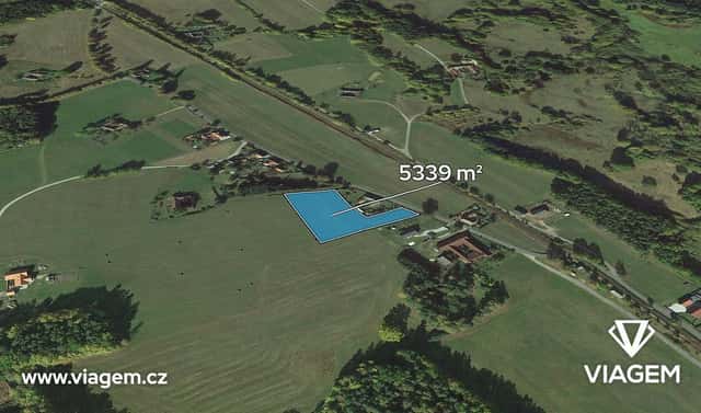 Prodej pole 296 m², Dvory nad Lužnicí, okres Jindřichův Hradec