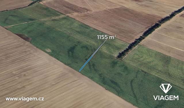 Prodej pole 1 155 m², Mikulčice, okres Hodonín