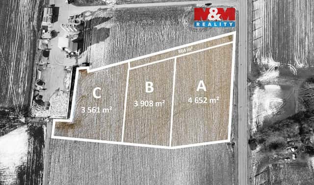 Prodej komerčního pozemku 4 652 m², Vojkovice, okres Frýdek-Místek