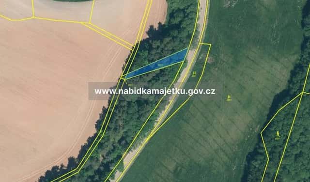 Prodej lesa 333 m², Manětín, okres Plzeň-sever