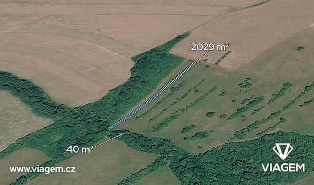 Prodej pole 1 532 m², Suchov, okres Hodonín