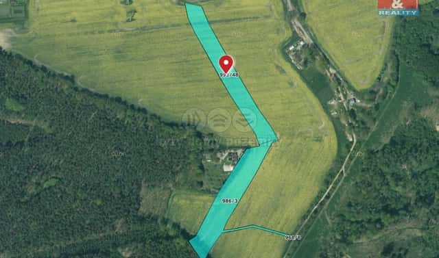 Prodej pole 14 579 m², Zruč-Senec, okres Plzeň-sever