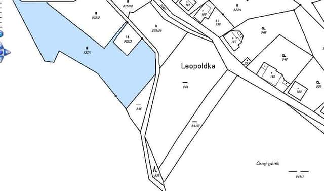 Prodej louky 3 266 m², Velký Šenov – Leopoldka, okres Děčín