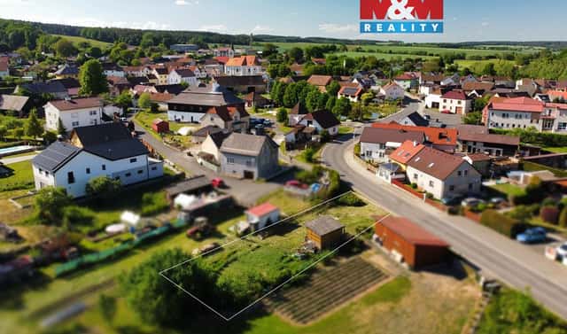 Prodej stavebního pozemku 392 m², Milavče, okres Domažlice